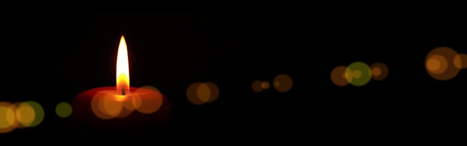 candles banner