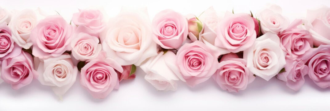 banner of roses