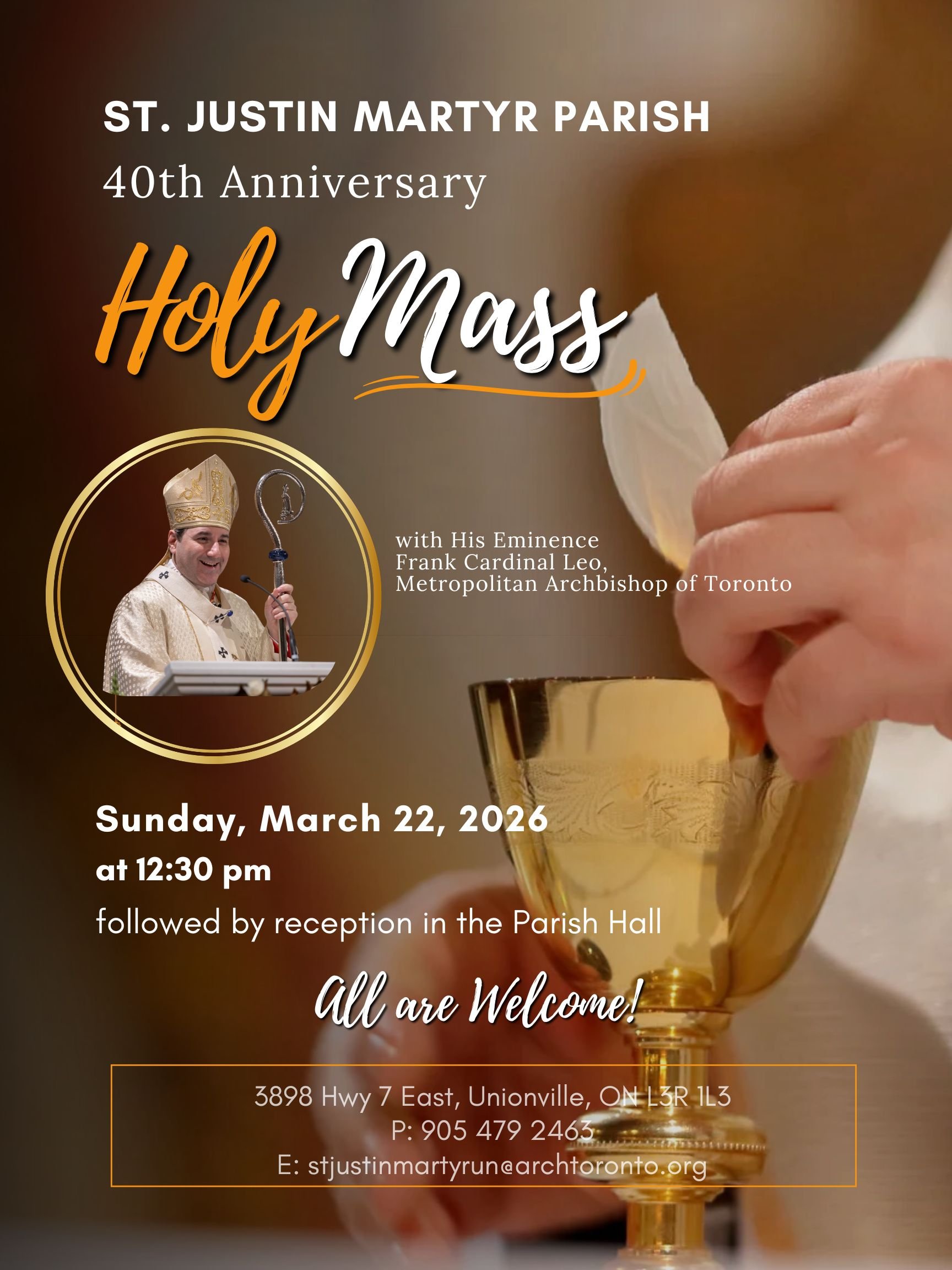 Mass with Cardinal Leo